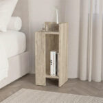 Κομοδίνο Elos Megapap δεξί χρώμα travertine 25x27x60εκ.