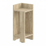 Κομοδίνο Elos Megapap αριστερό χρώμα travertine 25x27x60εκ. - Image 5