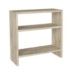 Τραπεζάκι βοηθητικό Silvanus Megapap χρώμα travertine 51x17,5x49εκ. - Image 6