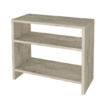 Τραπεζάκι βοηθητικό Silvanus Megapap χρώμα travertine 51x17,5x49εκ. - Image 7