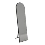 Καθρέπτης δαπέδου - τοίχου Agalu Μegapap χρώμα sencron black 40x150εκ.