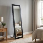 Καθρέπτης δαπέδου - τοίχου Lalu Μegapap χρώμα sencron black 40x150εκ. - Image 2