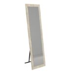 Καθρέπτης δαπέδου - τοίχου Lalu Μegapap χρώμα travertine 40x150εκ.