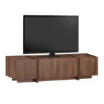 Έπιπλο τηλεόρασης Dorma Megapap χρώμα καρυδί 180x35x46,2εκ. - Image 8