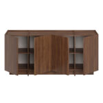 Μπουφές Dorma Megapap χρώμα καρυδί 180x45x80,2εκ. - Image 6