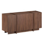 Μπουφές Dorma Megapap χρώμα καρυδί 180x45x80,2εκ. - Image 8