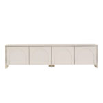Έπιπλο τηλεόρασης Aurelia Megapap χρώμα κρεμ 180x32x45εκ. - Image 5