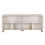 Μπουφές Aurelia Megapap χρώμα κρεμ 180x45x80εκ. - Image 6