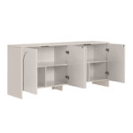 Μπουφές Aurelia Megapap χρώμα κρεμ 180x45x80εκ. - Image 8