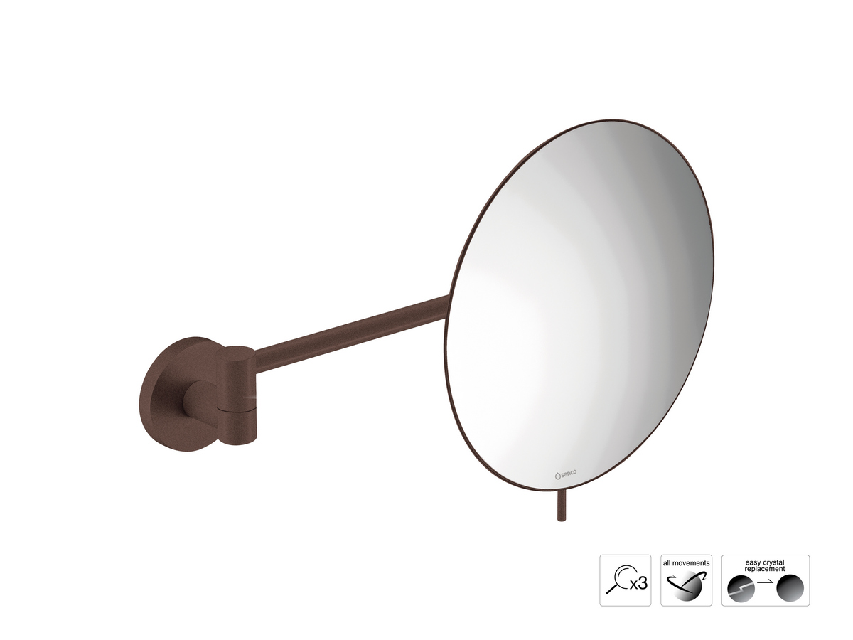 MR-705-Α75 Καθρέπτης Μακιγιάζ Wenge Grain SANCO - Image 1