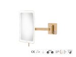 Καθρέπτης Μακιγιάζ PVD Warm Bronze Brushed SANCO