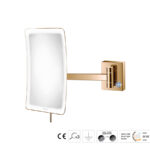 Καθρέπτης Μακιγιάζ PVD Warm Bronze Polished SANCO