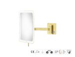 Καθρέπτης Μακιγιάζ PVD Golden Brass Brushed SANCO