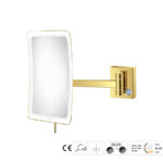 Καθρέπτης Μακιγιάζ PVD Golden Brass Polished SANCO