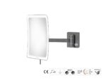 Καθρέπτης Μακιγιάζ PVD Gun Metal Brushed SANCO