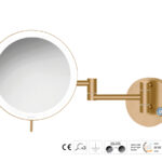 Καθρέπτης Μακιγιάζ PVD Warm Bronze Brushed SANCO