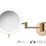 Καθρέπτης Μακιγιάζ PVD Warm Bronze Polished SANCO
