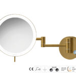 Καθρέπτης Μακιγιάζ Bronze Mat SANCO