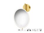 Καθρέπτης Μακιγιάζ PVD Golden Brass Brushed SANCO