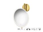 Καθρέπτης Μακιγιάζ PVD Golden Brass Polished SANCO