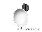 Καθρέπτης Μακιγιάζ PVD Gun Metal Polished SANCO