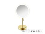 Καθρέπτης Μακιγιάζ PVD Golden Brass Brushed SANCO