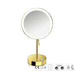 Καθρέπτης Μακιγιάζ PVD Golden Brass Polished SANCO