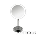 Καθρέπτης Μακιγιάζ PVD Gun Metal Brushed SANCO