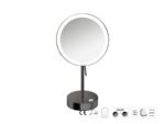 Καθρέπτης Μακιγιάζ PVD Gun Metal Polished SANCO