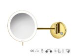 Καθρέπτης Μακιγιάζ PVD Golden Brass Polished SANCO