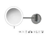Καθρέπτης Μακιγιάζ PVD Gun Metal Brushed SANCO