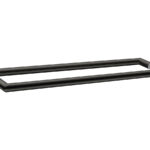 Γυάλινη Πόρτα PVD Gun Metal Polished SANCO