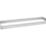 Γυάλινη Πόρτα PVD Νίκελ Steel SANCO
