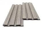 PS PANEL ΜΕ 3D ΠΗΧΑΚΙΑ 02 PIANO (ΜΟΝΟΧΡΩΜΟ  ΓΚΡΙ) 12/122/2900mm  GREY NewPlan