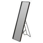 Επιδαπέδιος Καθρέπτης Μεταλλικός 113cm Black MRShome