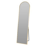 Επιδαπέδιος Καθρέπτης Αλουμινίου 150cm Gold MRShome