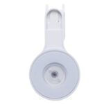 Άγκιστρο από ABS με Βεντούζα 6.5x4.5x12.5cm White with Grey Knob MRShome - Image 4