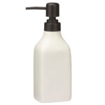 Δοχείο Κρεμοσάπουνου Stoneware 350ml 9x6x19.5cm White MRShome