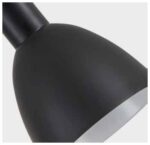 SE21-BL-4-BL2-MS2 ADEPT TUBE Black Pendant Black Metal Shade+ - Image 2