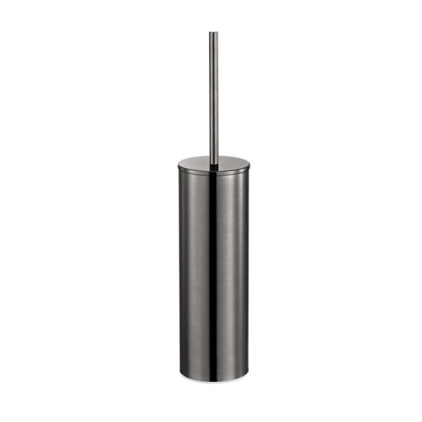 Πιγκάλ Μπάνιου PVD Gun Metal Brushed Δαπέδου Βαρέως Τύπου Ø8×39.5cm