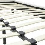 Κρεβάτι Nevil pakoworld 150x200 PU χρώμα λευκό ματ - Image 6