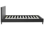 Κρεβάτι Nevil pakoworld 150x200 PU χρώμα μαύρο ματ - Image 5