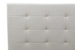 Κρεβάτι Roi pakoworld 160x200 PU λευκό ματ + αποθηκευτικό χώρο - Image 8