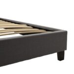 Κρεβάτι Mago pakoworld ύφασμα ανθρακί 100x200εκ - Image 6