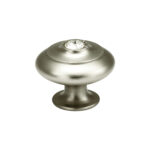Πομολάκι Επίπλου Viometale 01.115 Φ30mm - Νίκελ ματ Strass