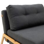 Πολυθρόνα-κρεβάτι Fancy pakoworld με ύφασμα ανθρακί 95x98x70εκ - Image 6