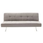 Καναπές-κρεβάτι Travis pakoworld 3θέσιος ύφασμα γκρι 175x83x74εκ - Image 3