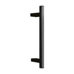 Λαβή Εξώπορτας Viometale 04.39 25x25mm Λοξή - Μαύρο ματ
