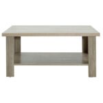 Τραπέζι σαλονιού RIANO pakoworld χρώμα sonoma 89,5x49,5x42,5εκ - Image 3