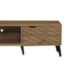 Έπιπλο τηλεόρασης Thelma pakoworld oak μελαμίνης 150x40x41.6εκ - Image 3